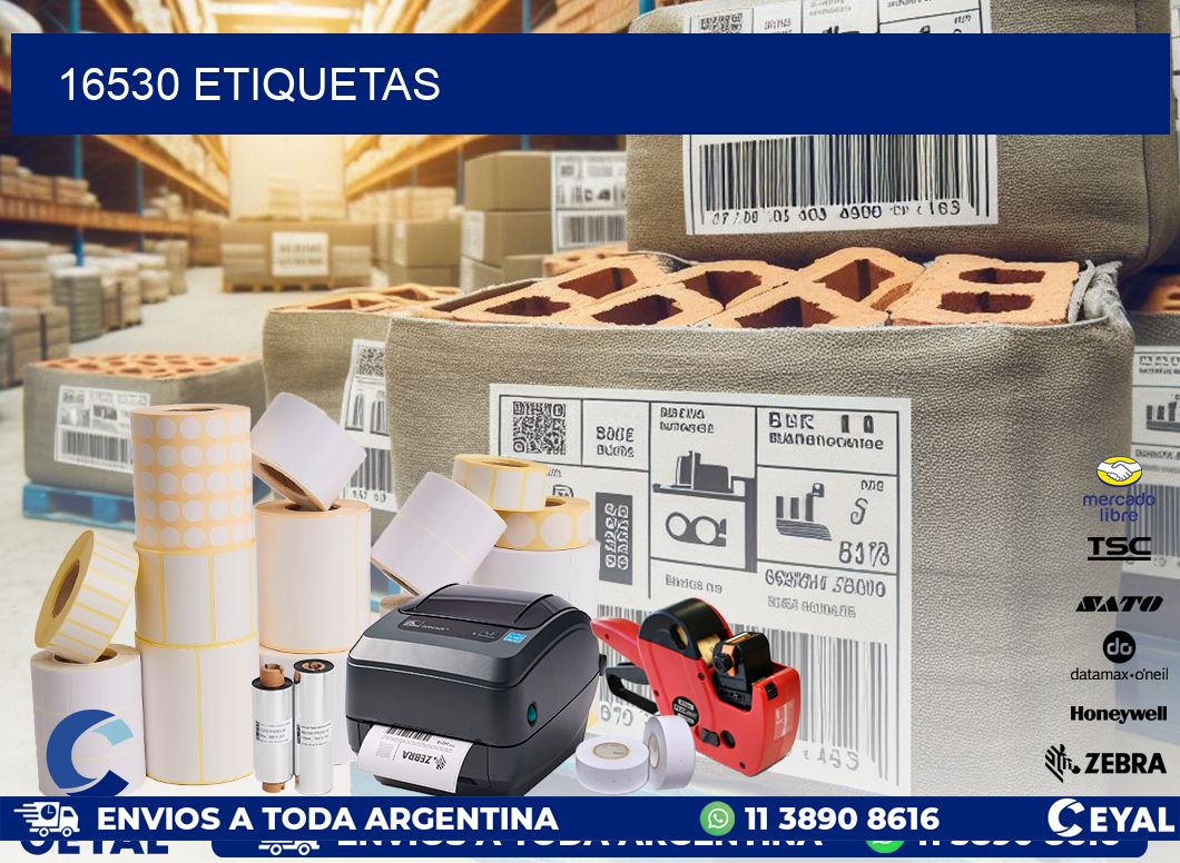 16530 ETIQUETAS