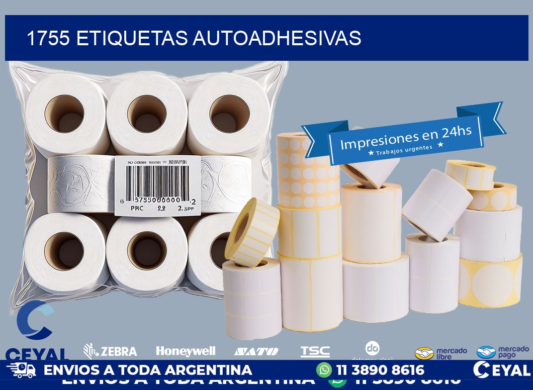 1755 ETIQUETAS AUTOADHESIVAS