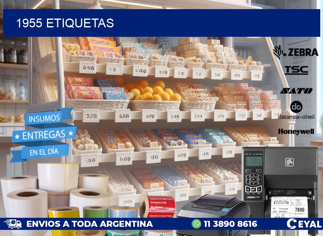 1955 ETIQUETAS