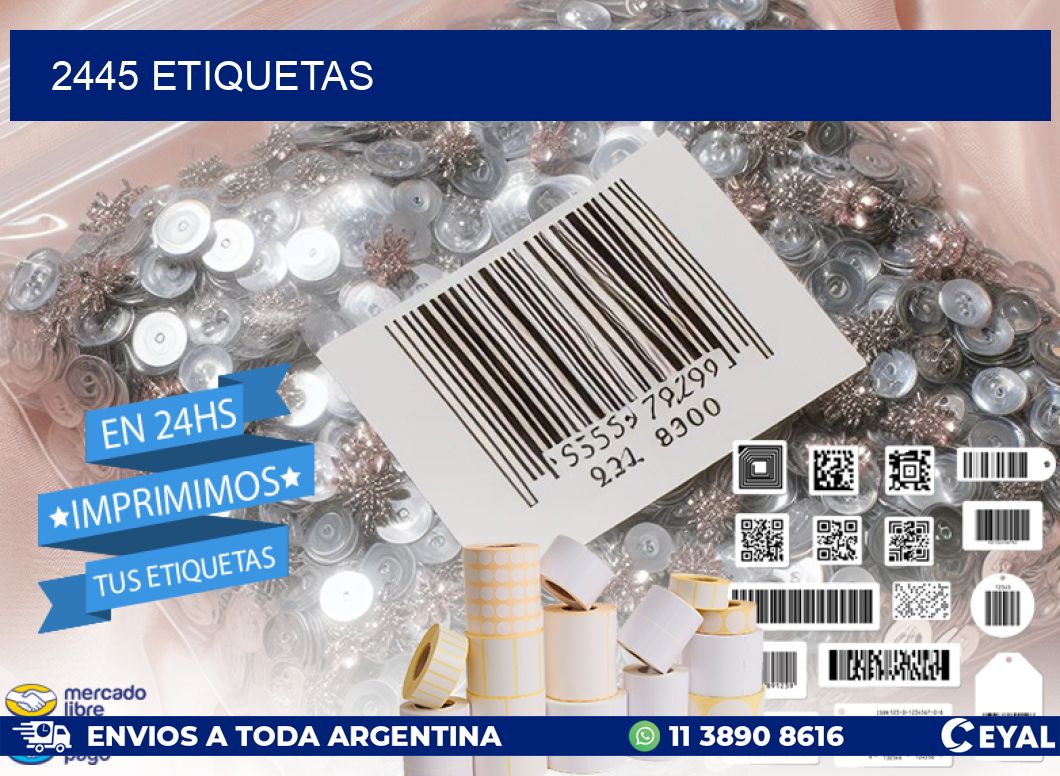 2445 ETIQUETAS