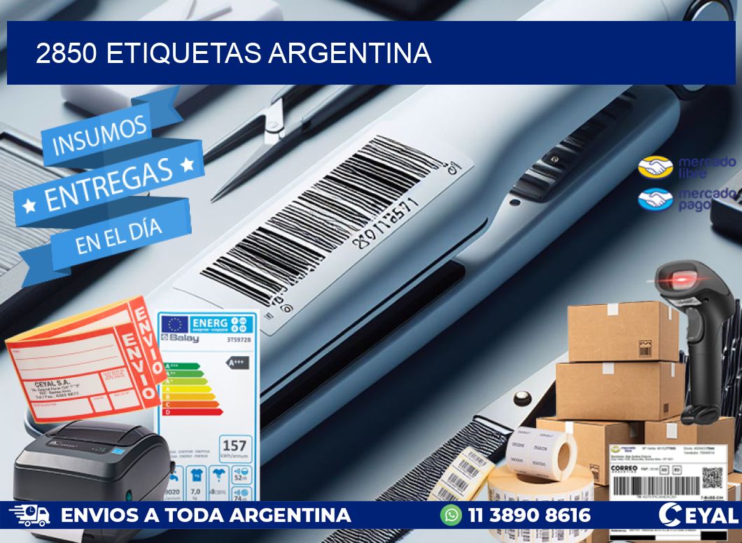 2850 ETIQUETAS ARGENTINA