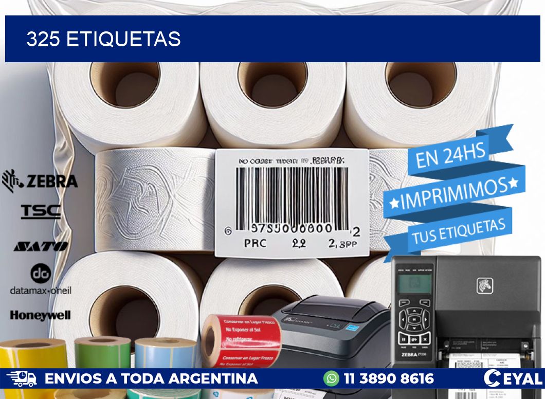 325 ETIQUETAS