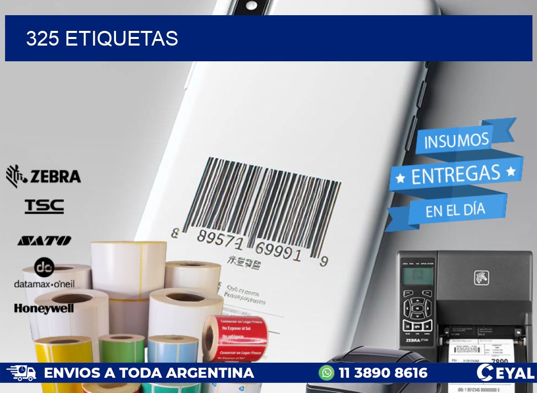 325 ETIQUETAS