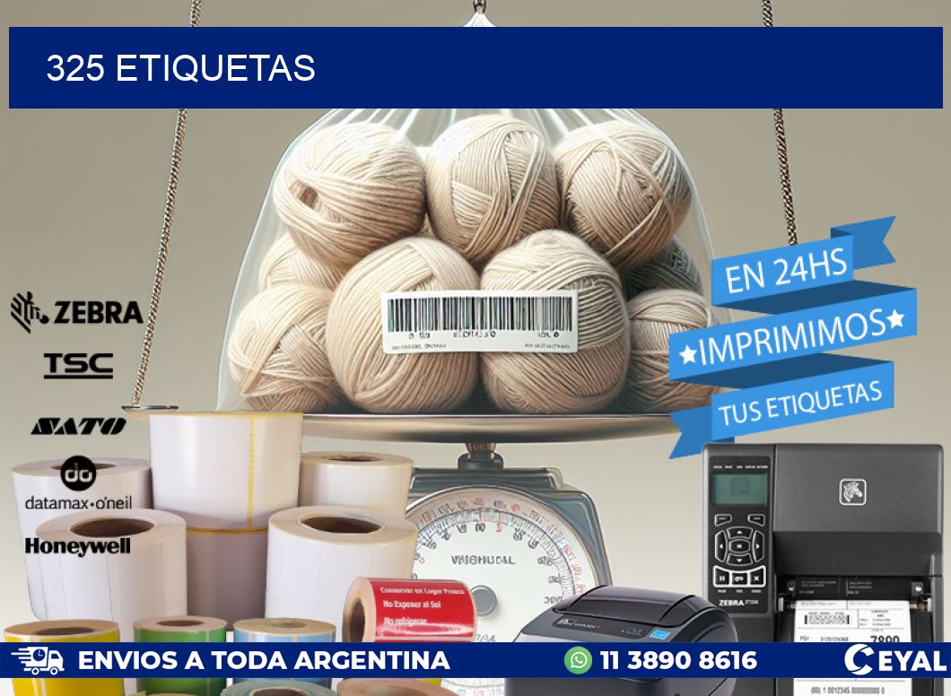 325 ETIQUETAS