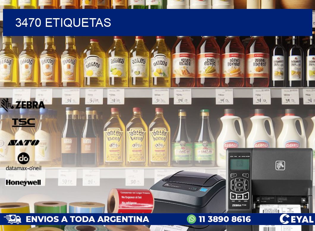3470 ETIQUETAS