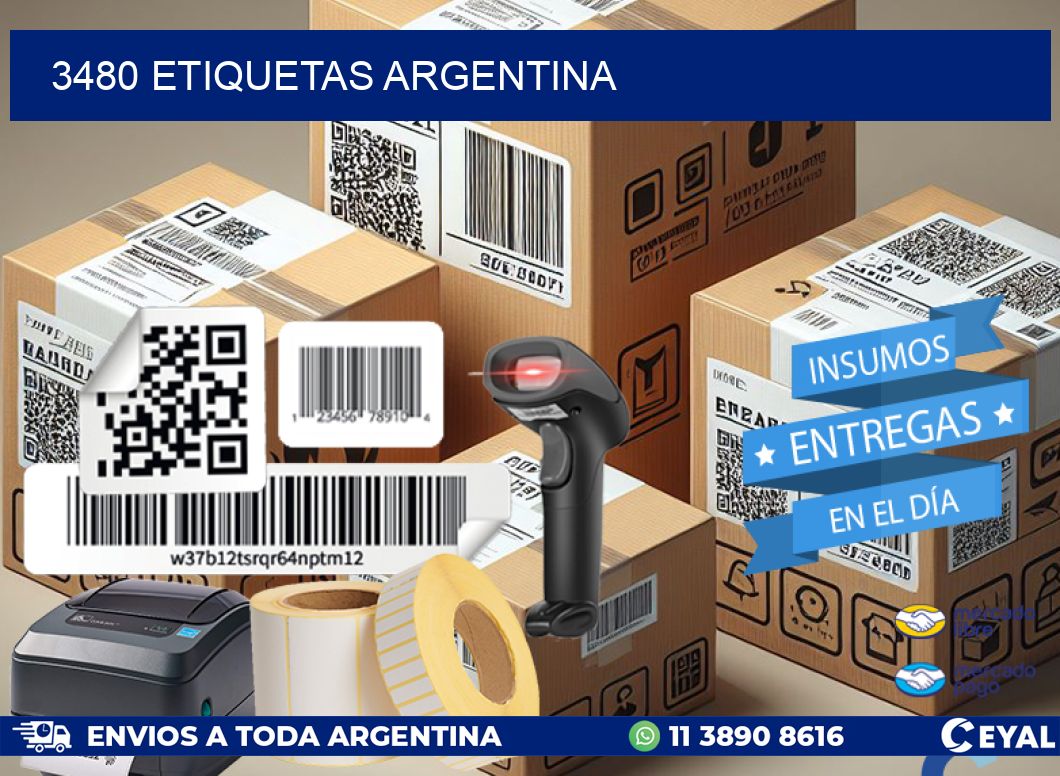 3480 ETIQUETAS ARGENTINA