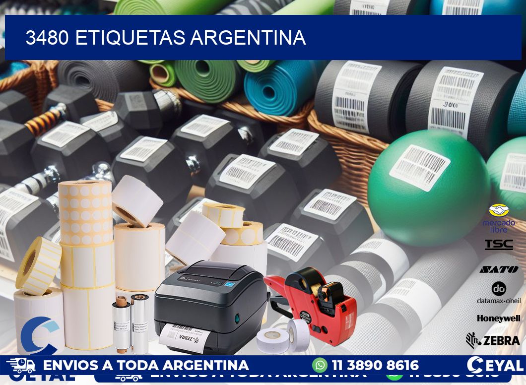 3480 ETIQUETAS ARGENTINA