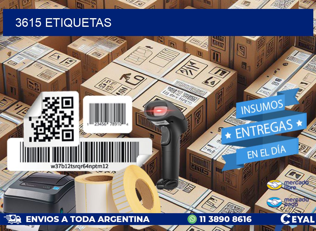 3615 ETIQUETAS