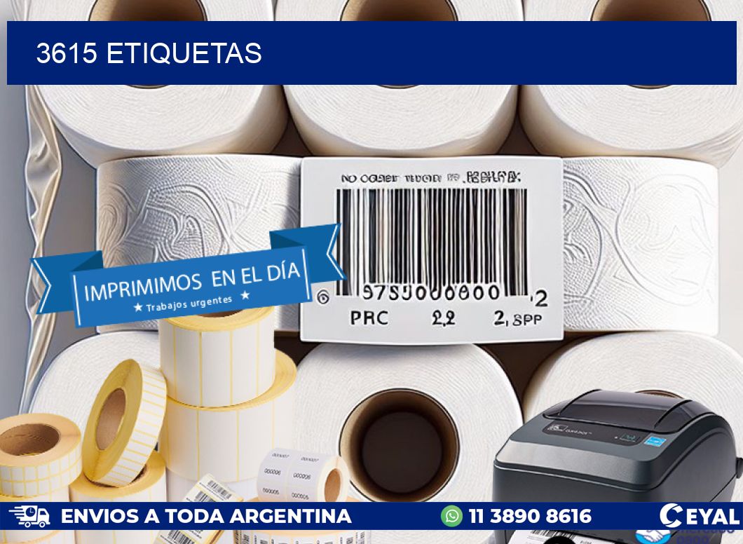 3615 ETIQUETAS