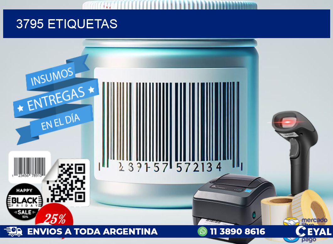 3795 ETIQUETAS