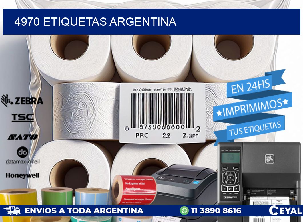 4970 ETIQUETAS ARGENTINA