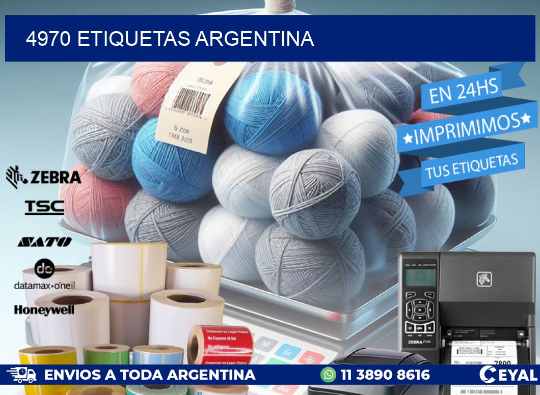 4970 ETIQUETAS ARGENTINA