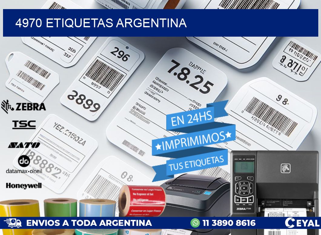 4970 ETIQUETAS ARGENTINA