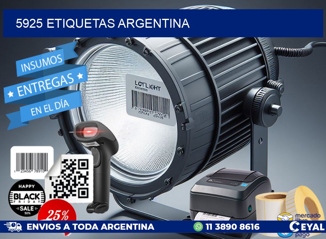 5925 ETIQUETAS ARGENTINA