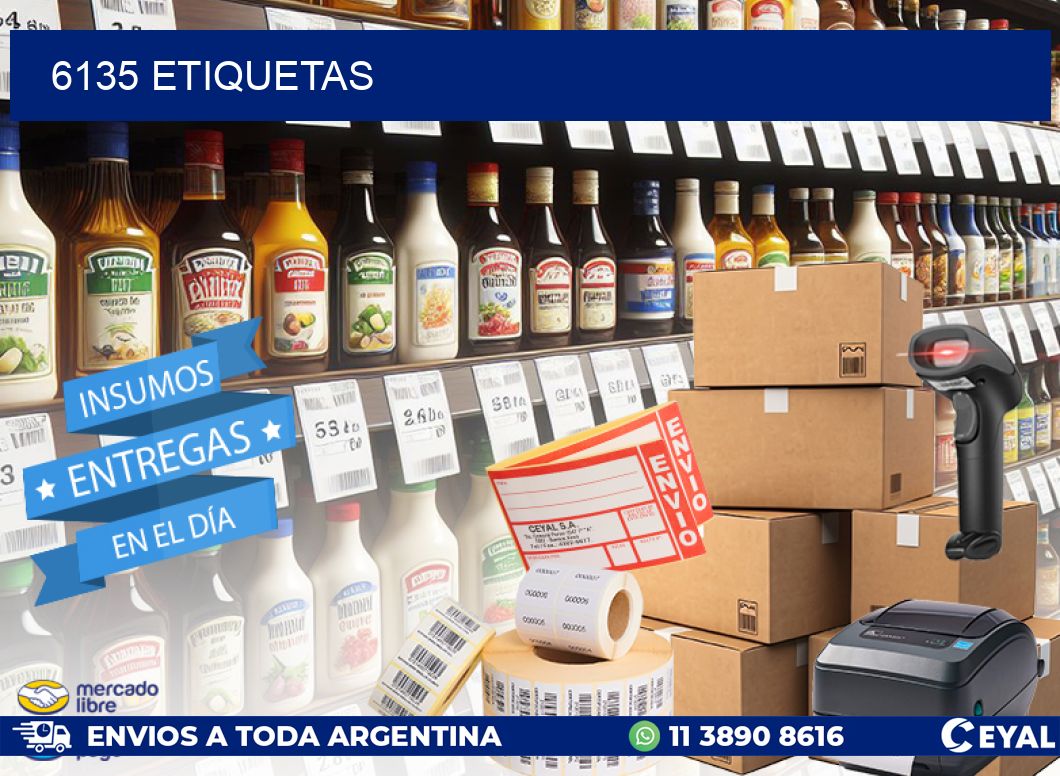 6135 ETIQUETAS