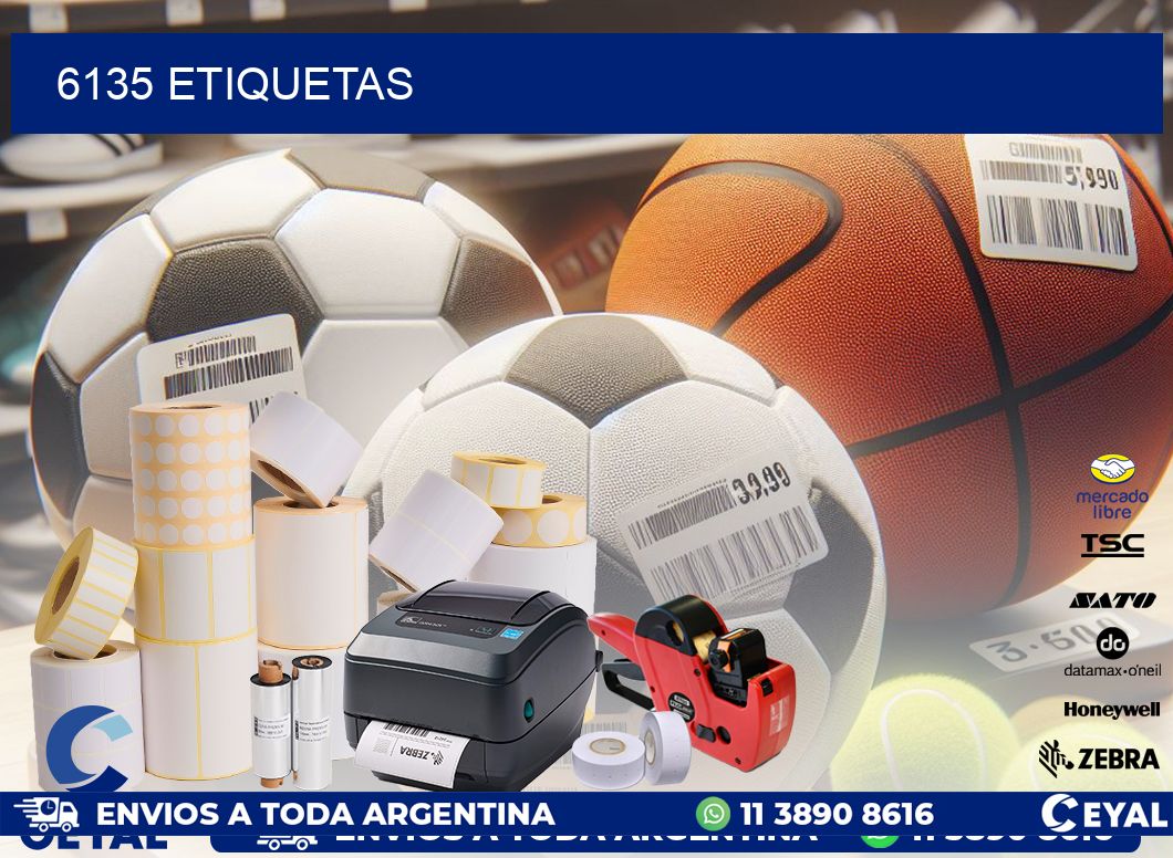 6135 ETIQUETAS