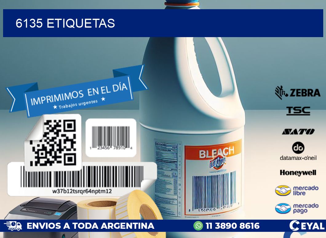 6135 ETIQUETAS