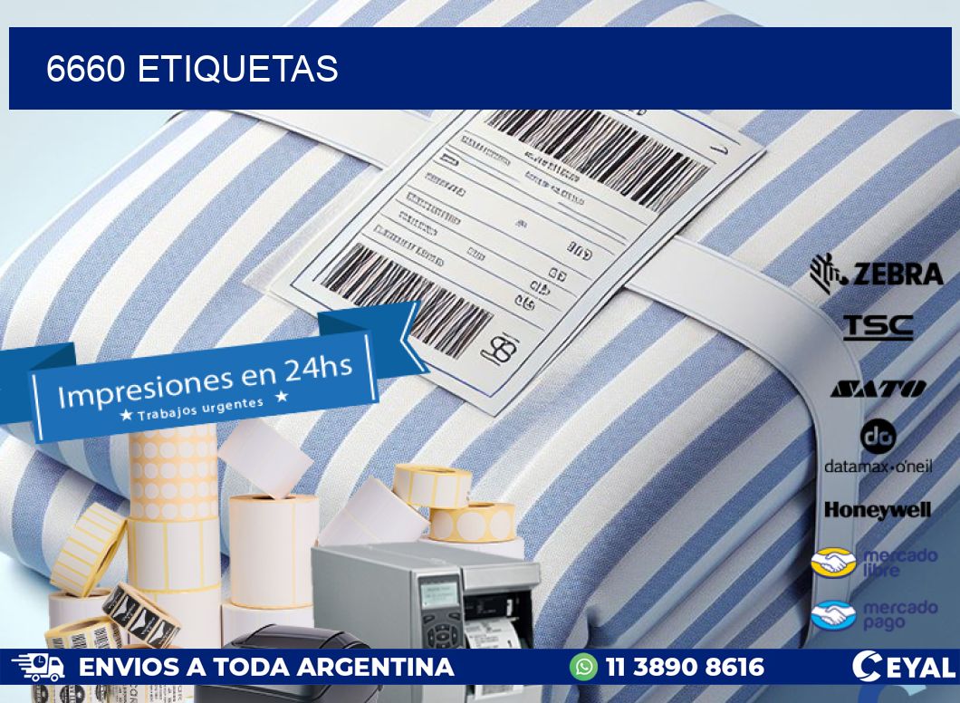 6660 ETIQUETAS