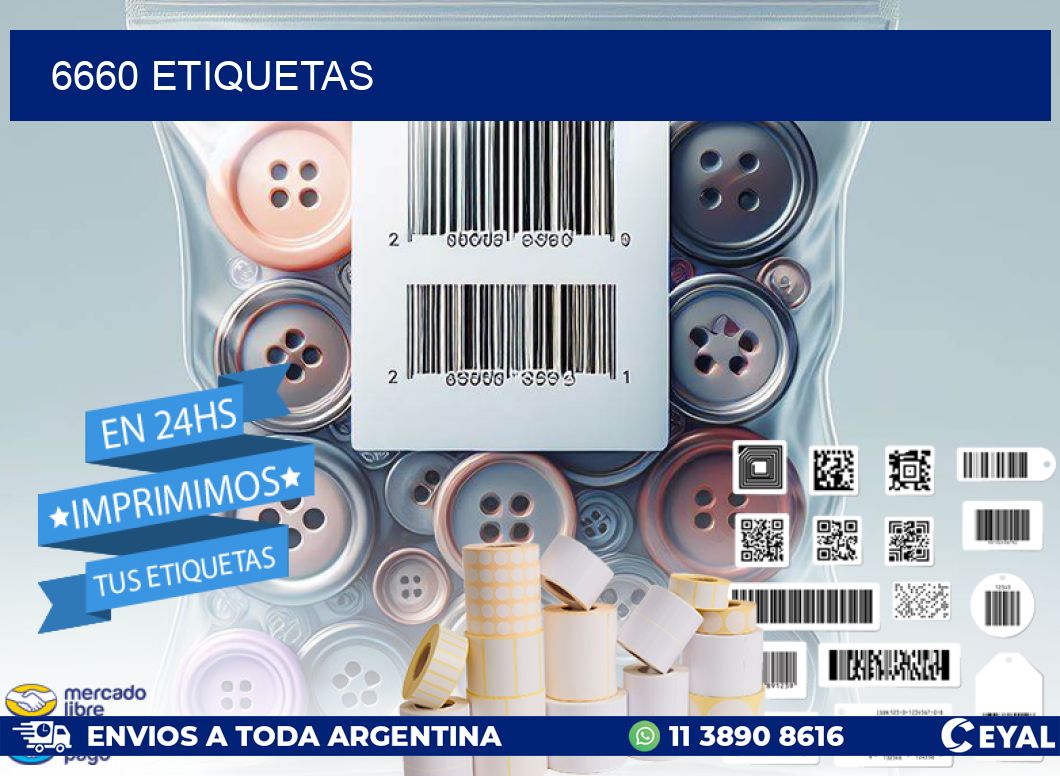 6660 ETIQUETAS