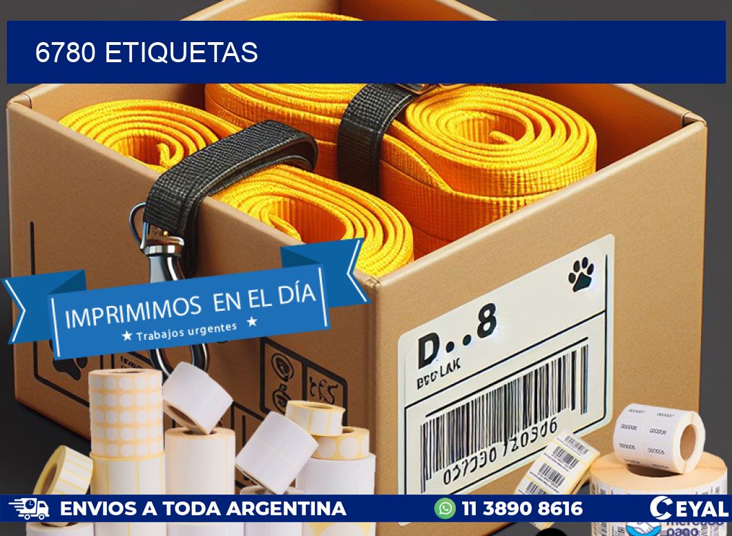 6780 ETIQUETAS