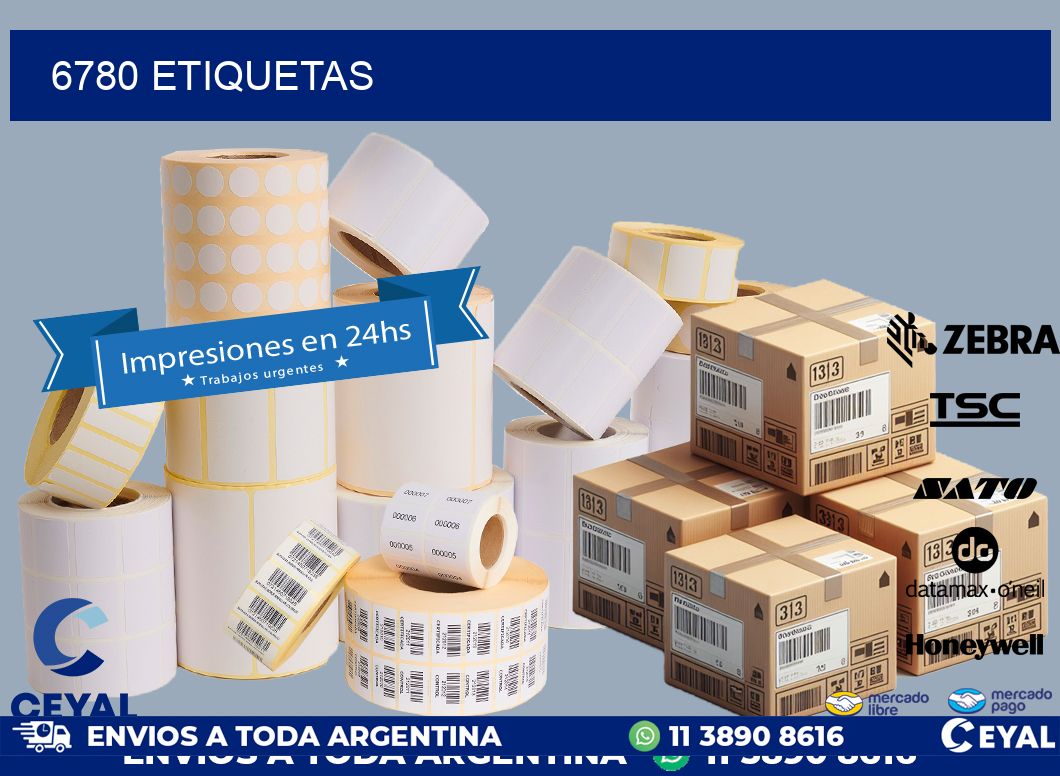 6780 ETIQUETAS