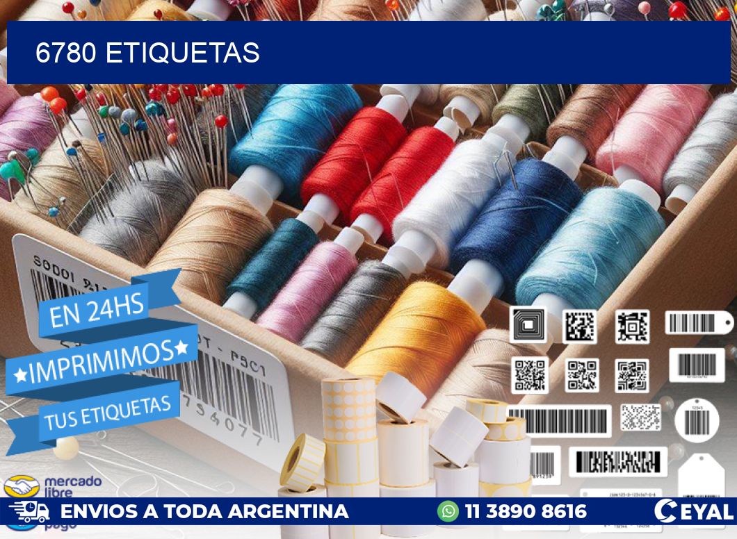 6780 ETIQUETAS
