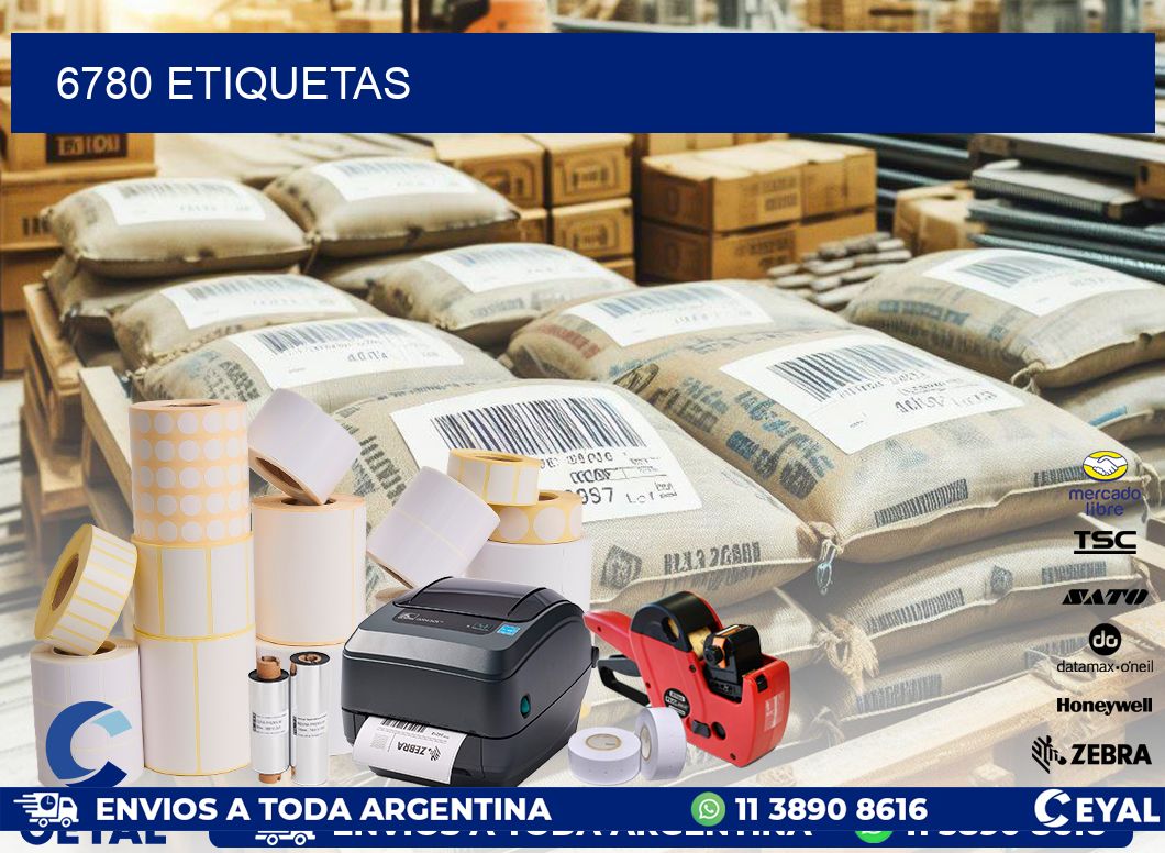 6780 ETIQUETAS