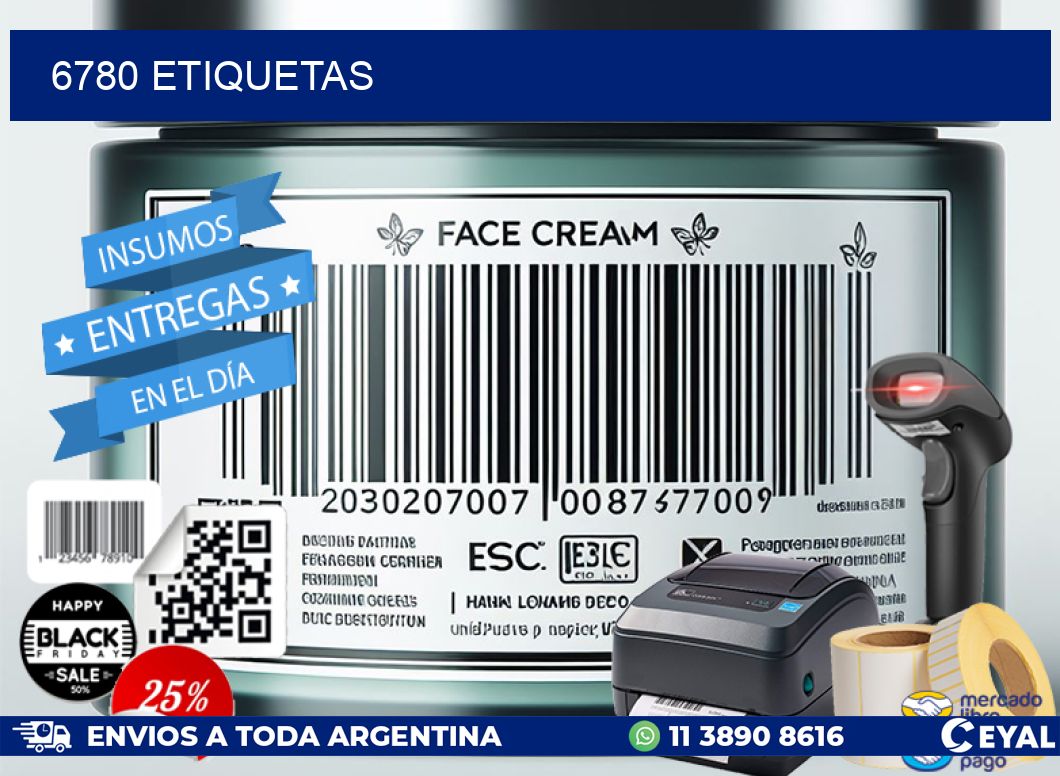 6780 ETIQUETAS