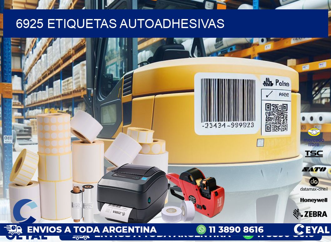 6925 ETIQUETAS AUTOADHESIVAS