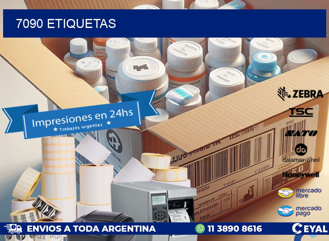 7090 ETIQUETAS