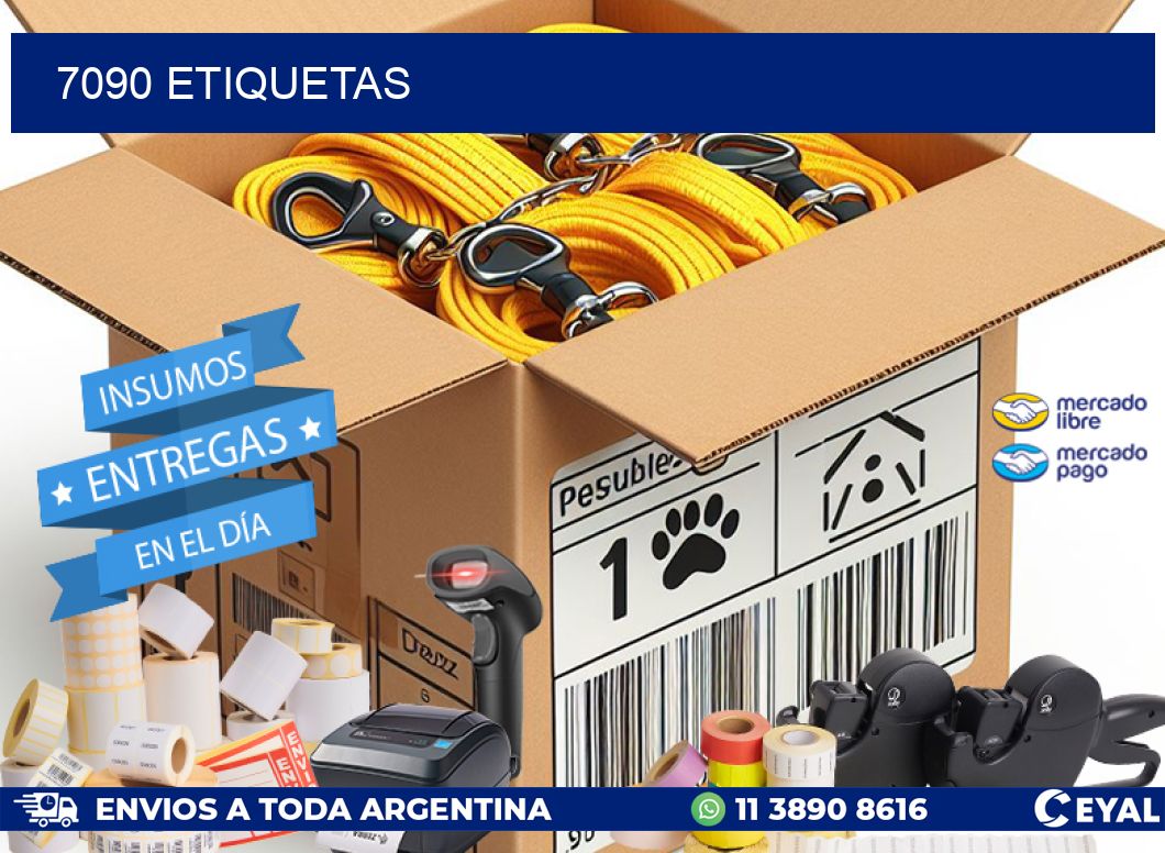 7090 ETIQUETAS