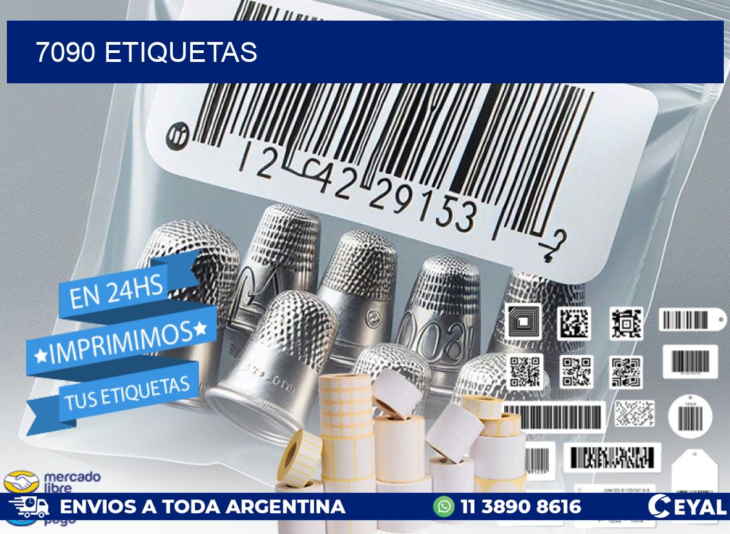 7090 ETIQUETAS