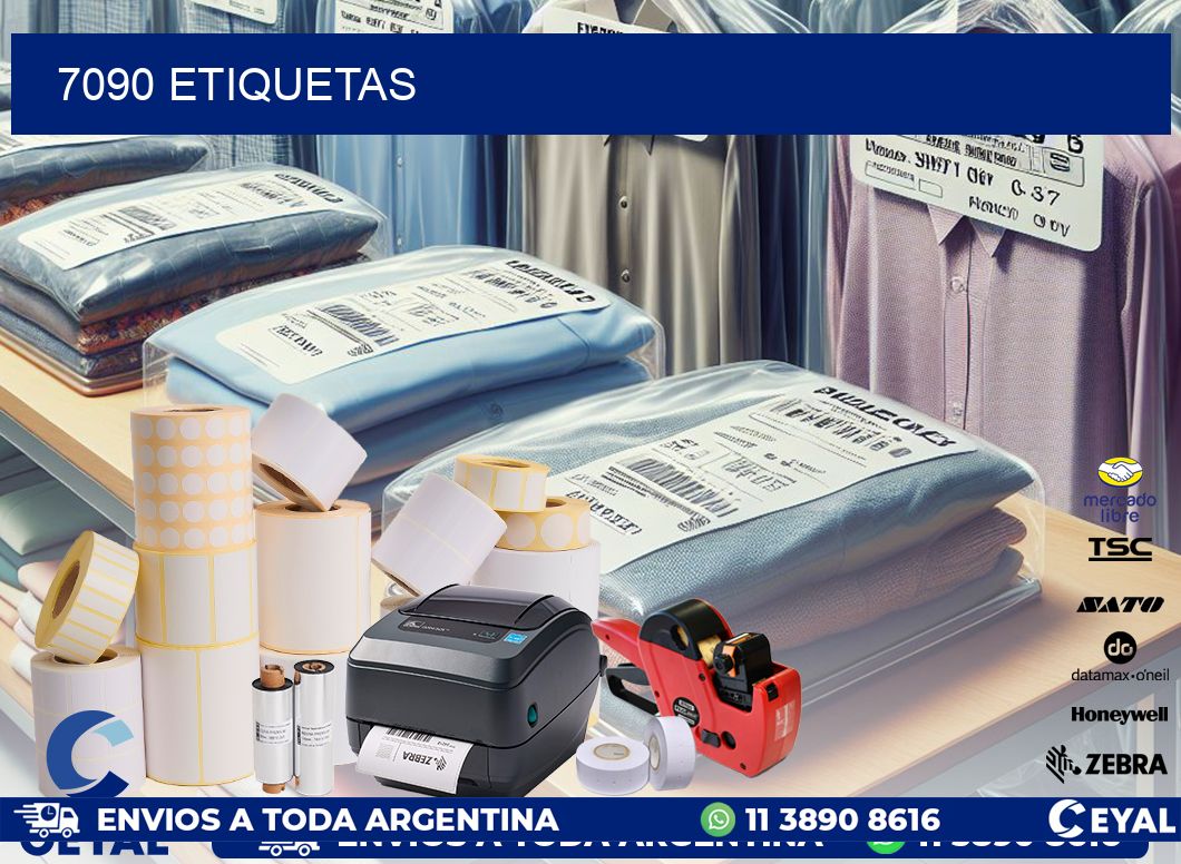 7090 ETIQUETAS