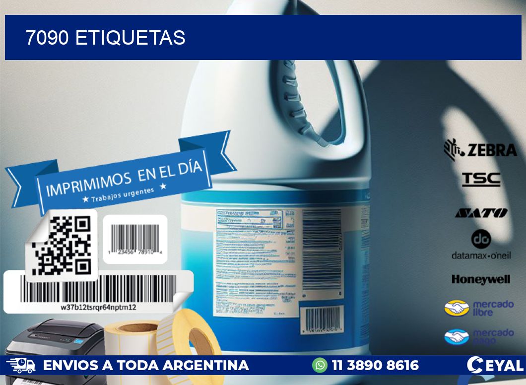 7090 ETIQUETAS