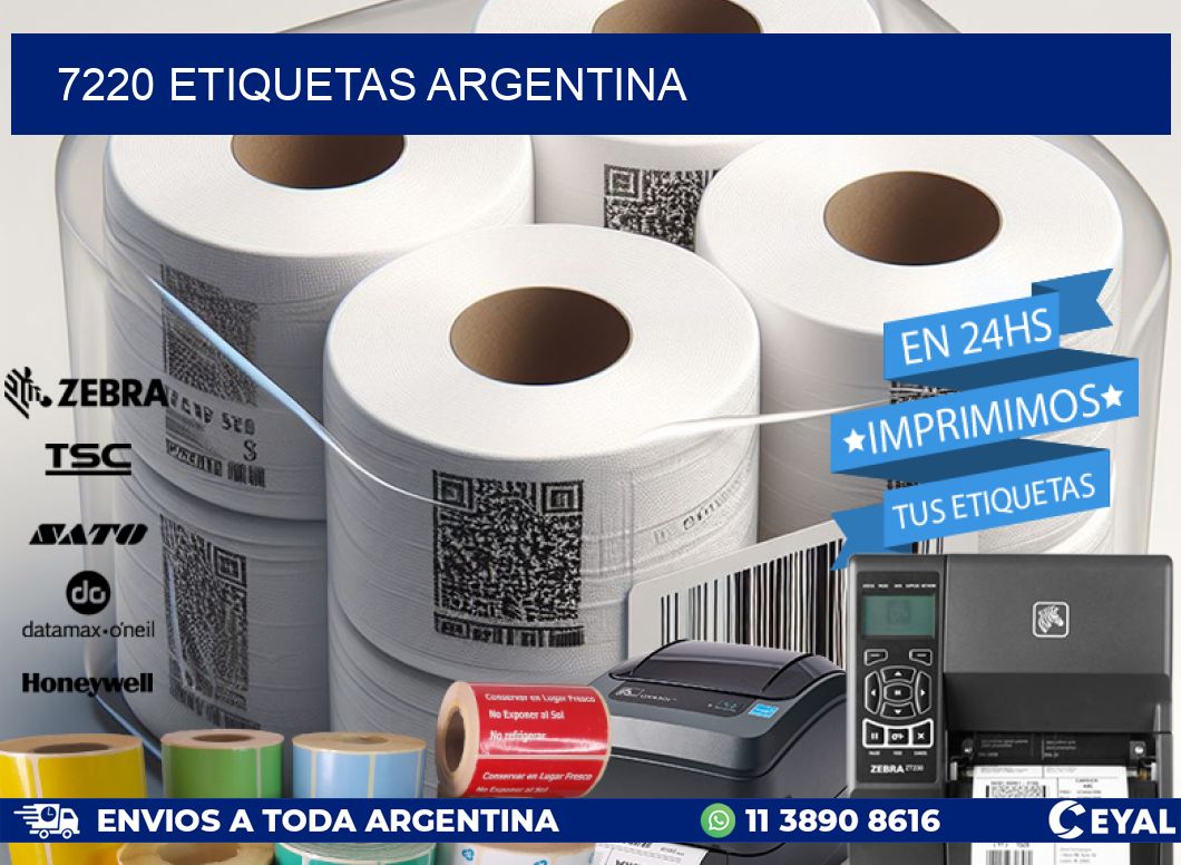 7220 ETIQUETAS ARGENTINA