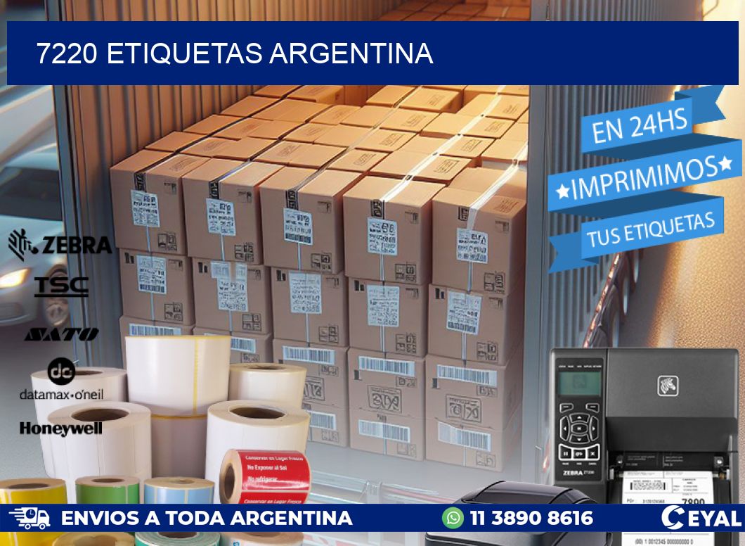 7220 ETIQUETAS ARGENTINA