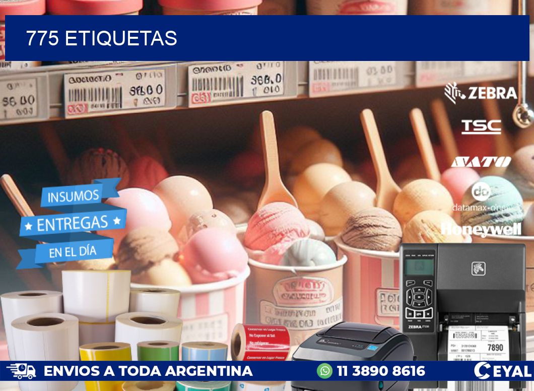 775 ETIQUETAS