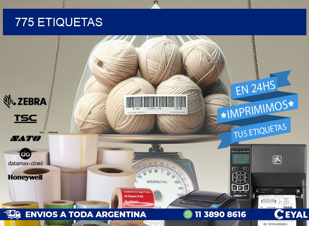 775 ETIQUETAS