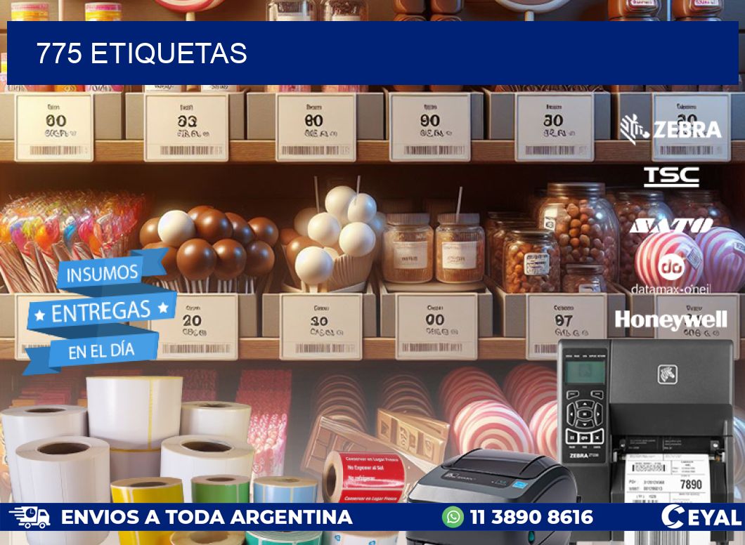 775 ETIQUETAS