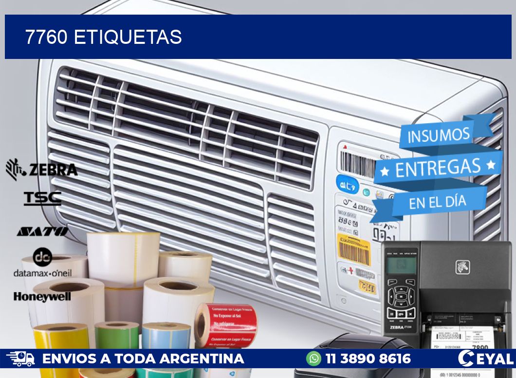 7760 ETIQUETAS