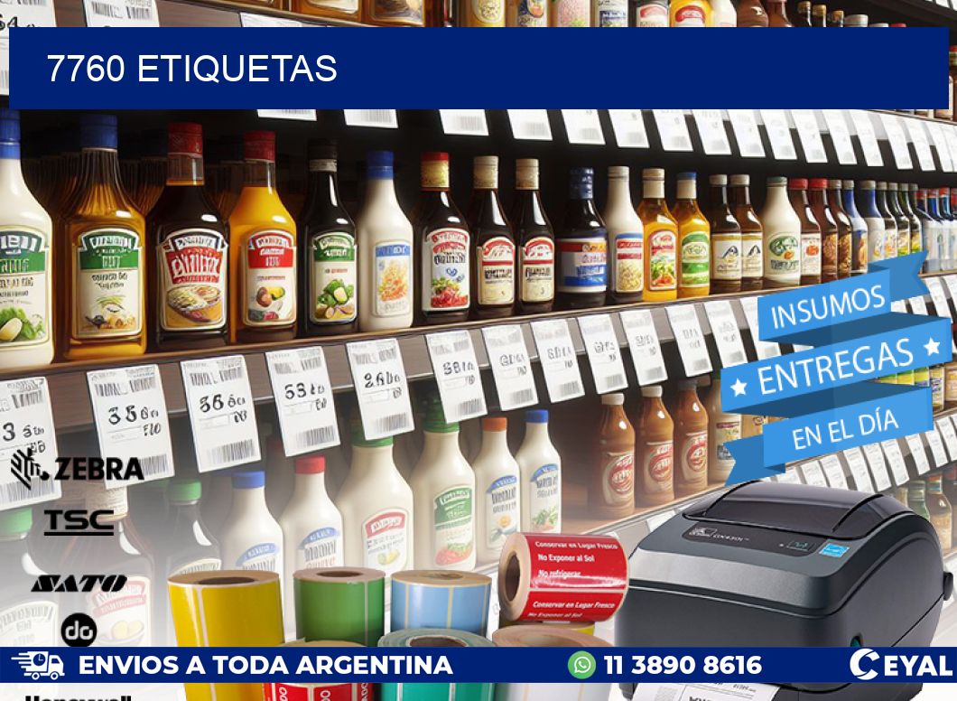 7760 ETIQUETAS