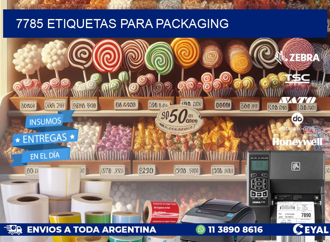 7785 ETIQUETAS PARA PACKAGING