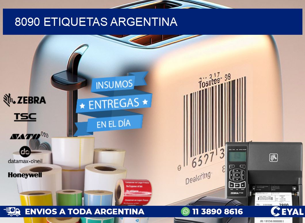 8090 ETIQUETAS ARGENTINA