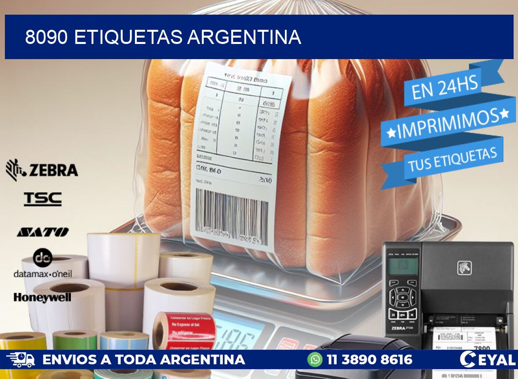 8090 ETIQUETAS ARGENTINA