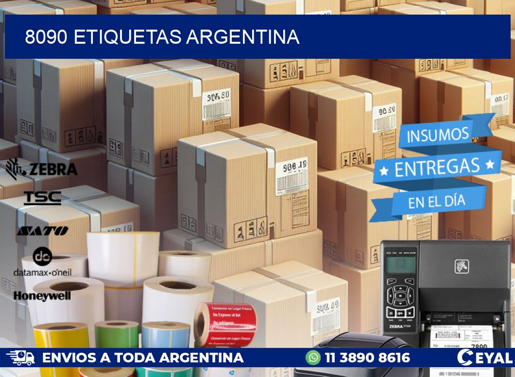 8090 ETIQUETAS ARGENTINA