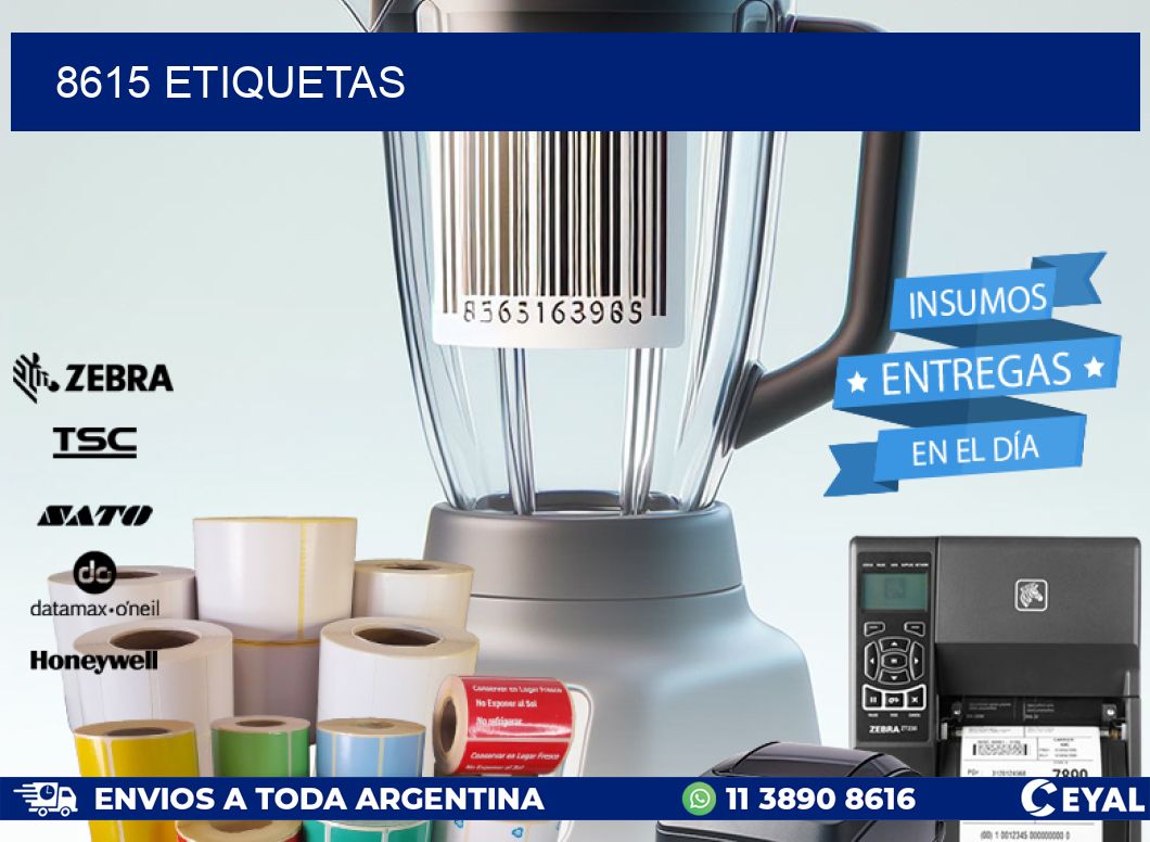 8615 ETIQUETAS