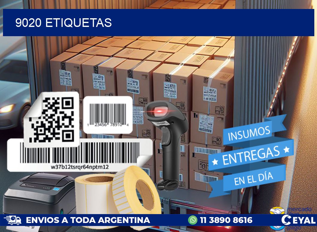 9020 ETIQUETAS