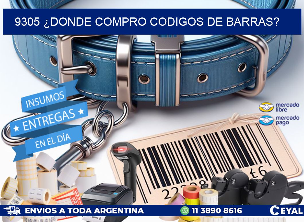 9305 ¿DONDE COMPRO CODIGOS DE BARRAS?