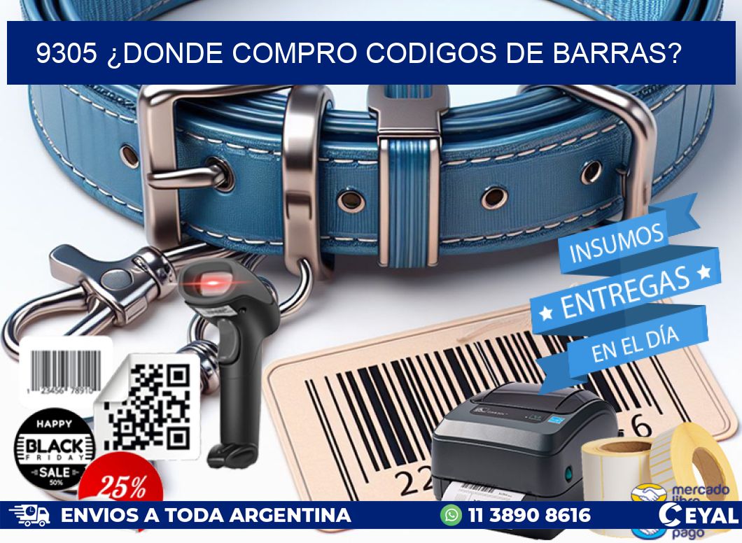 9305 ¿DONDE COMPRO CODIGOS DE BARRAS?