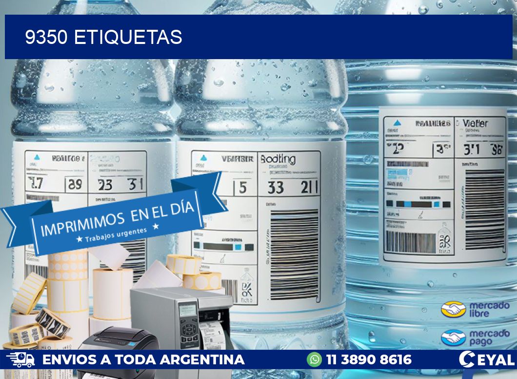 9350 ETIQUETAS